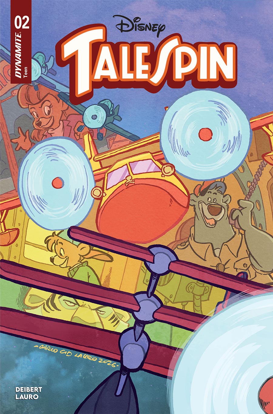 Disney Talespin #2 Cover A Regular Carlo Lauro Cover