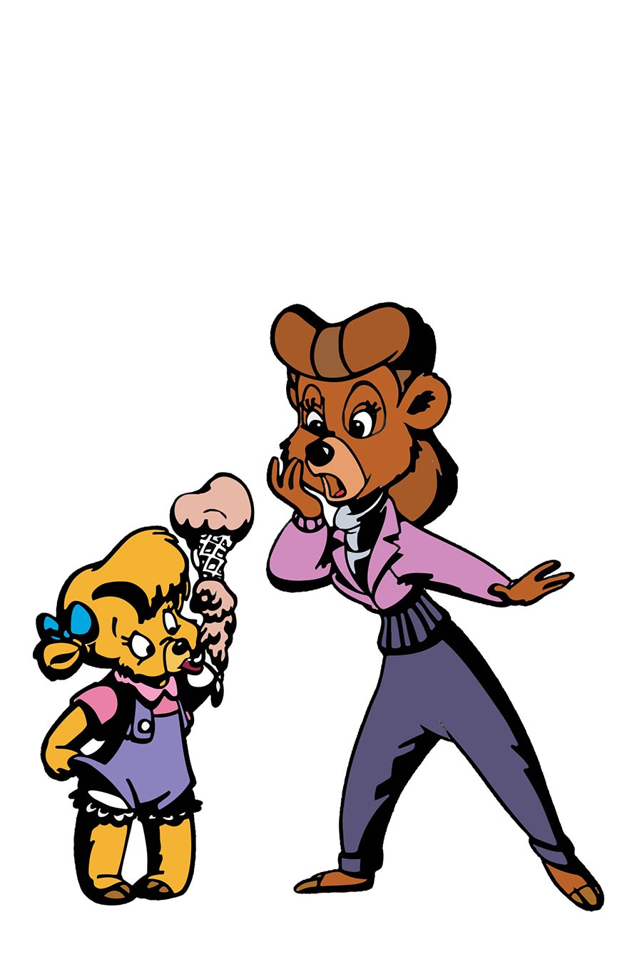 Disney Talespin #2 Cover E Incentive Character Design Art Virgin Cover