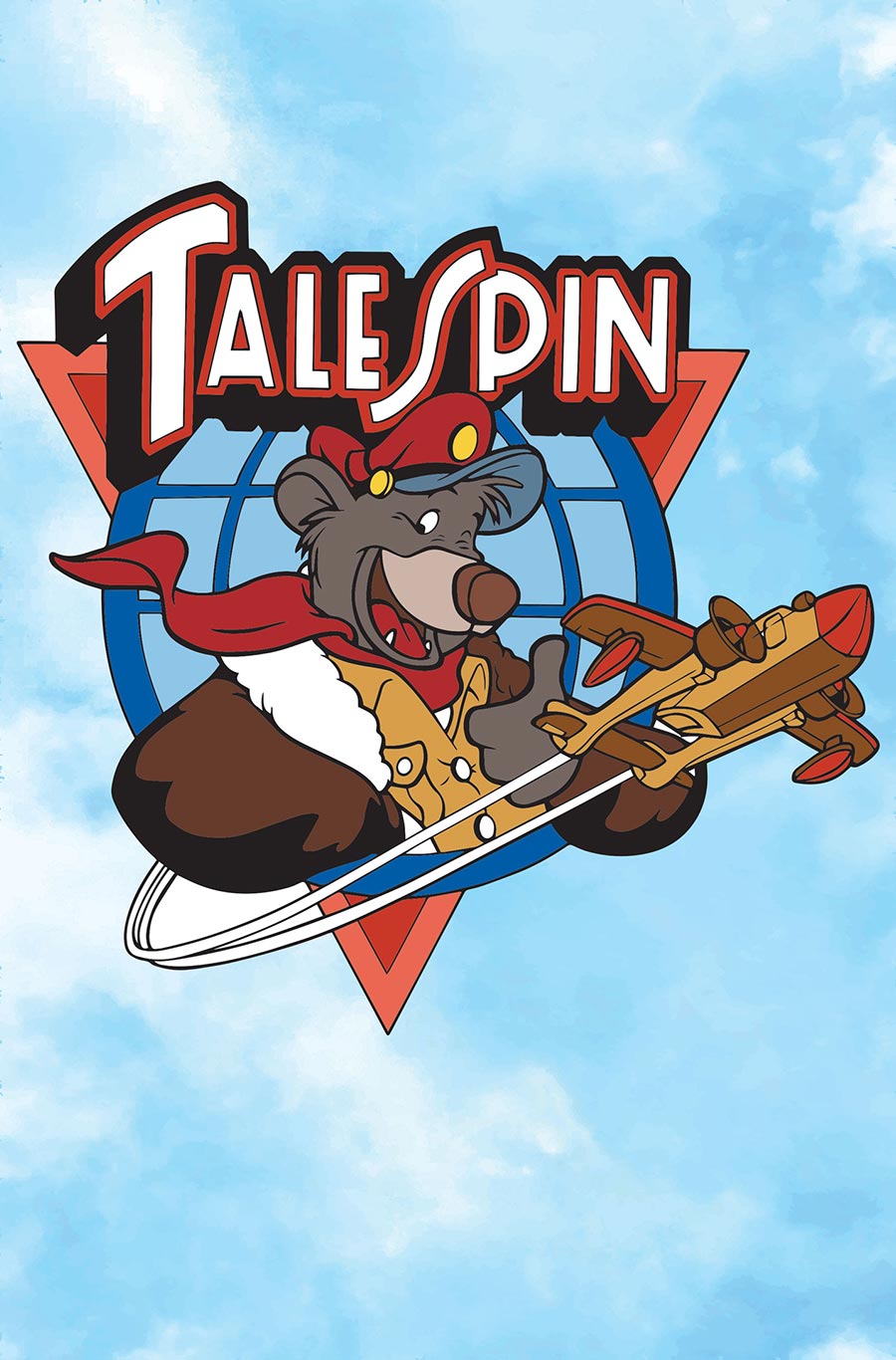 Disney Talespin #2 Cover F Incentive Animation Art Virgin Cover