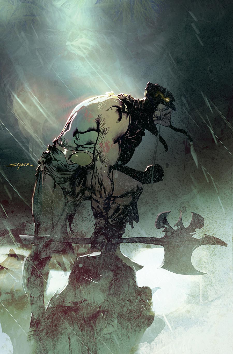 Fire And Ice Darkwolf #3 Cover I Incentive Stuart Sayger Virgin Cover