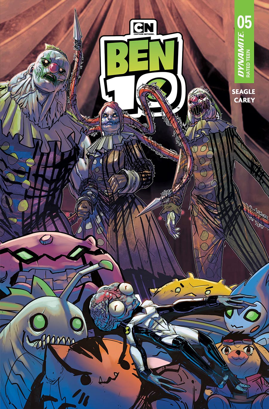 Ben 10 Vol 2 #5 Cover A Regular Robert Carey Cover