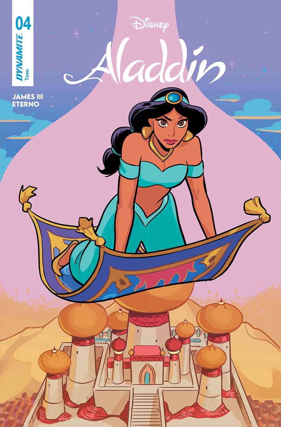 Disney Aladdin #4 Cover B Variant Natacha Bustos Cover