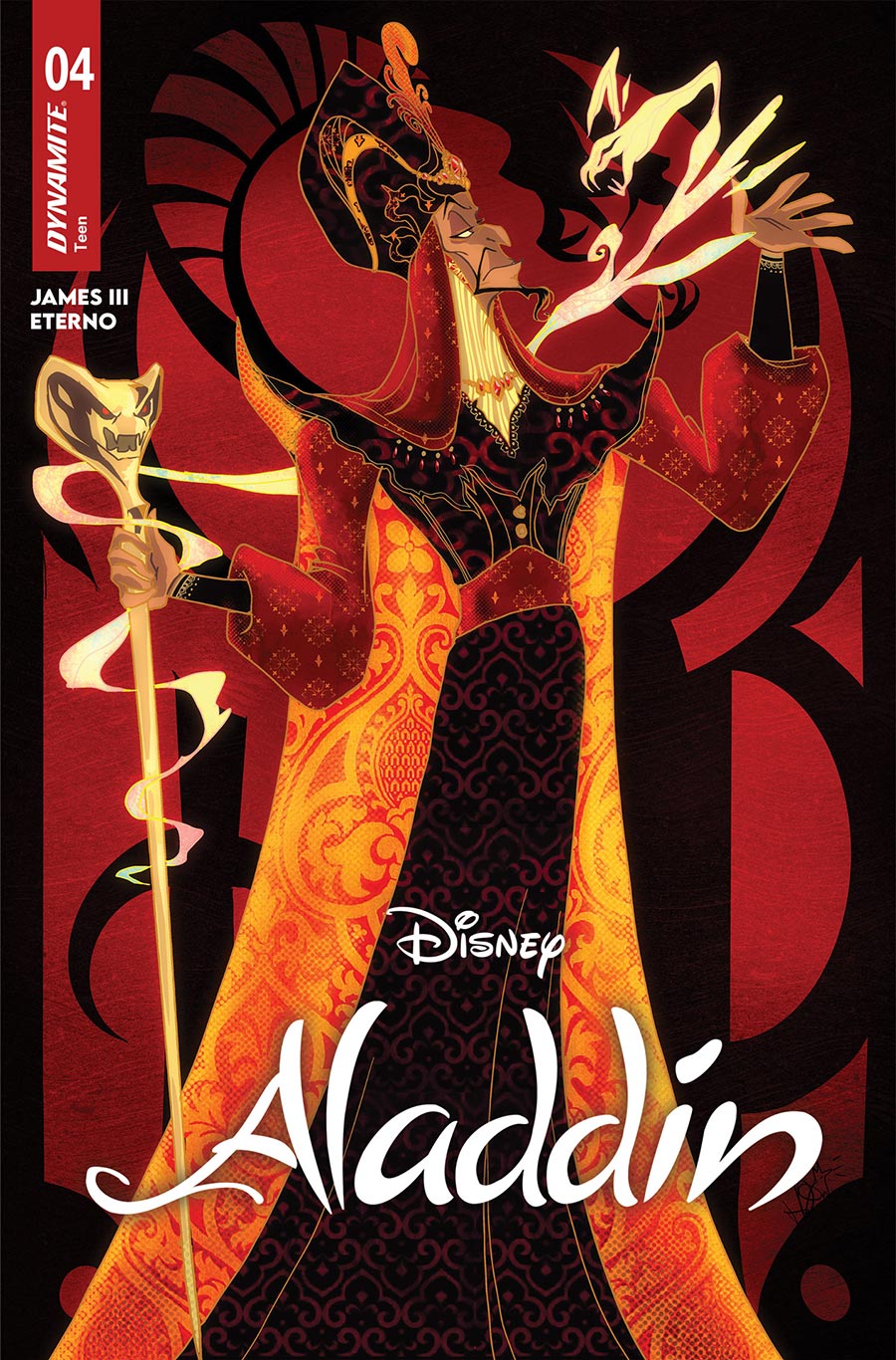 Disney Aladdin #4 Cover C Variant Kenya Danino Cover