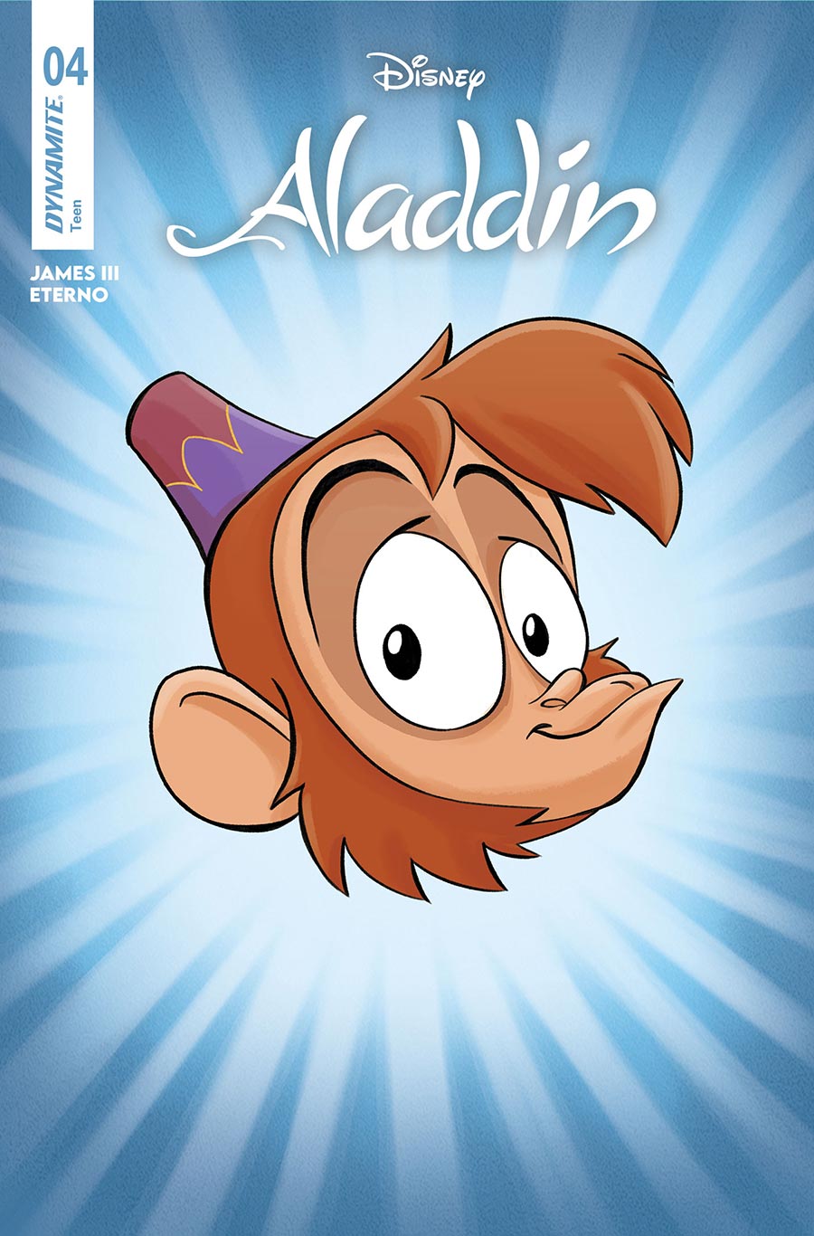 Disney Aladdin #4 Cover D Variant Cartoon Head Cover