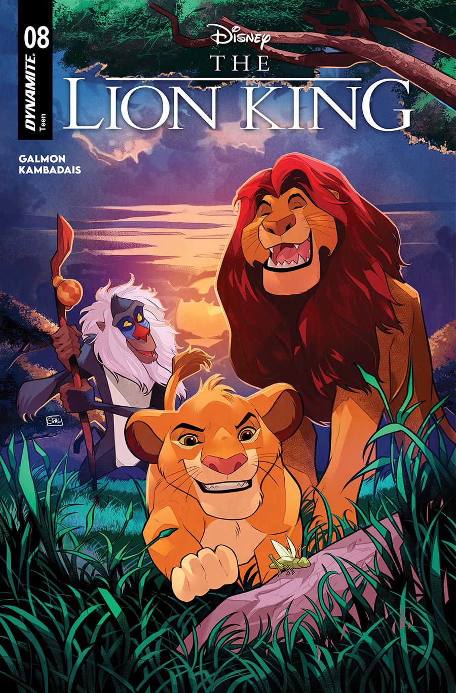 Lion King #8 Cover A Regular Edwin Galmon Cover