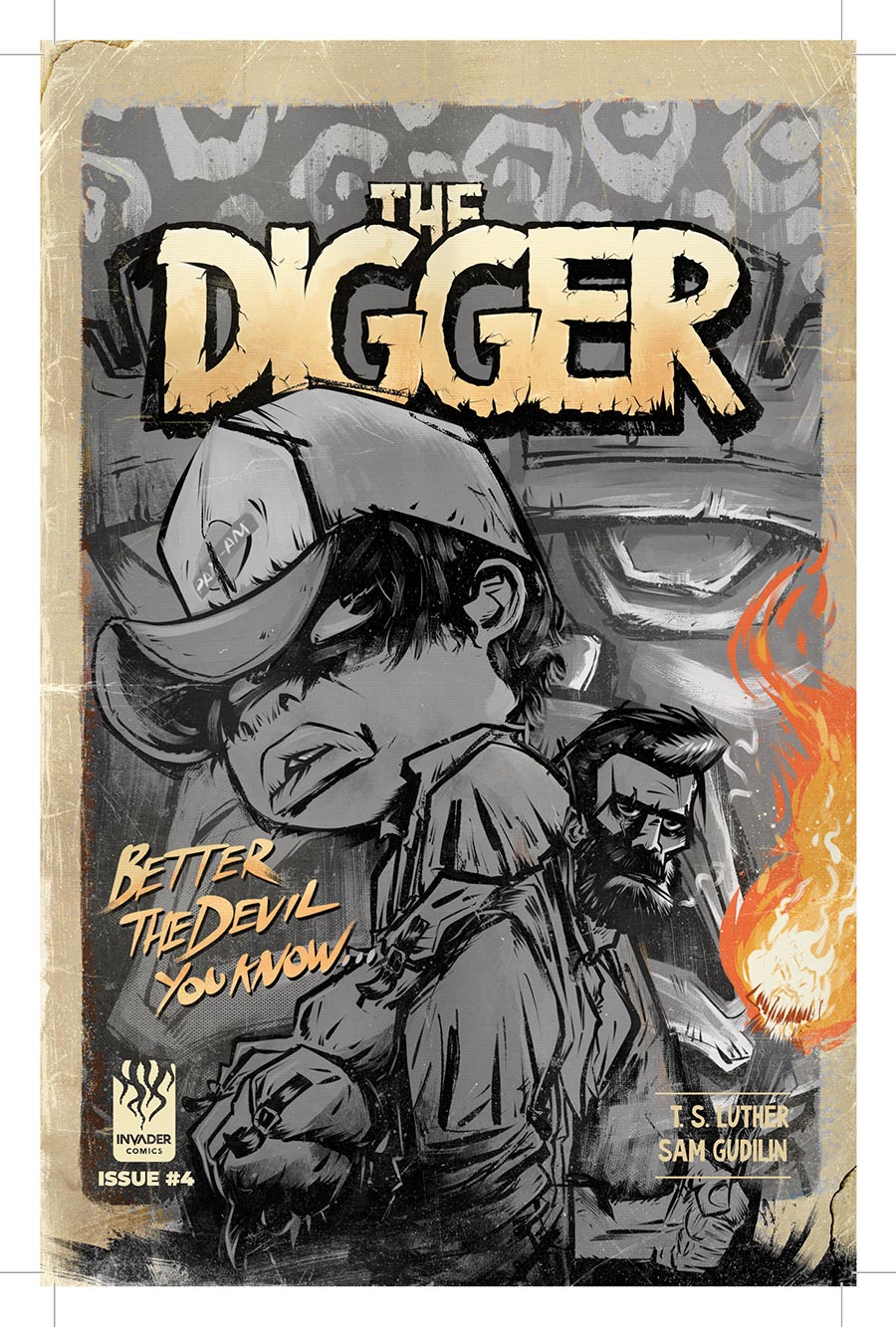 The Digger #4 Cover C 2nd Ptg