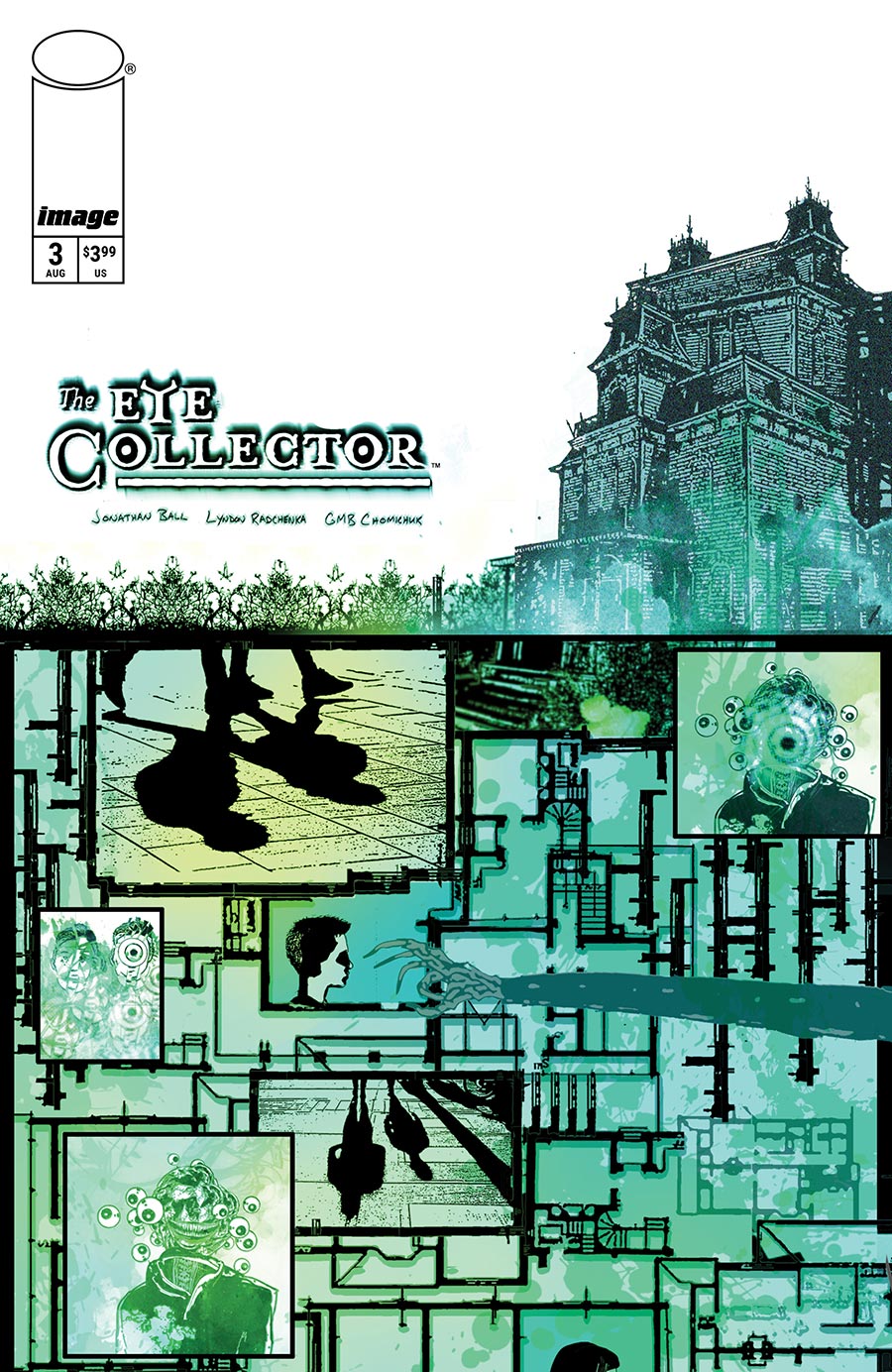 Eye Collector #3 Cover C Variant GMB Chomichuk Cover