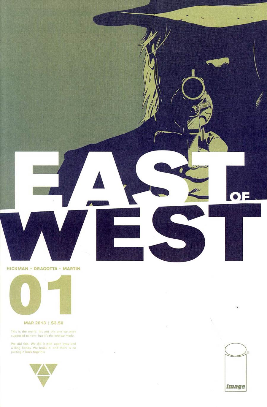 East Of West #1 Cover I 1st Ptg Signed by Nick Dragotta (W/CoA)