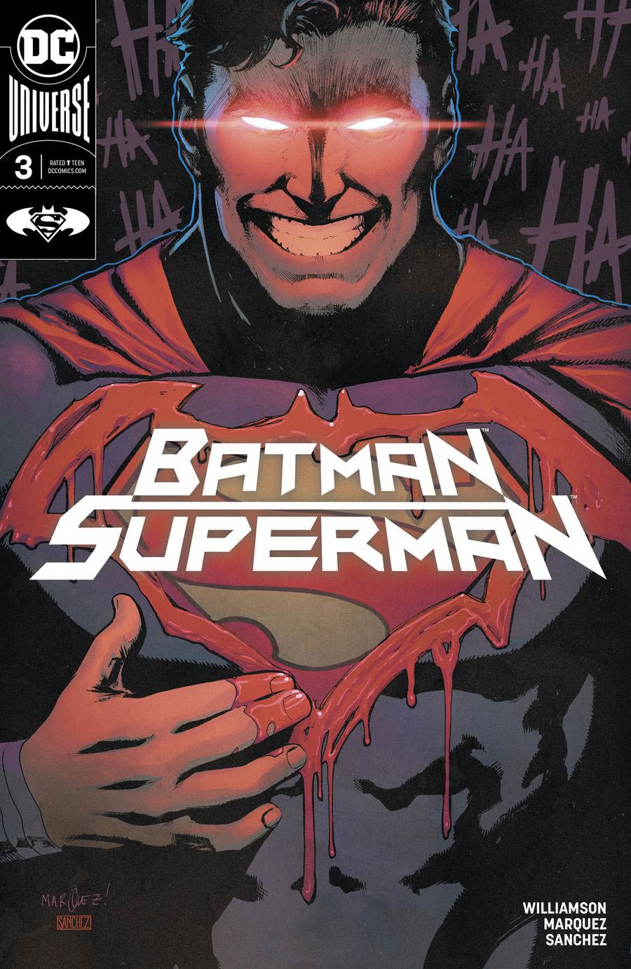 Batman Superman Vol 2 #3 Cover C Regular David Marquez Cover Signed by Joshua Williamson (W/CoA)