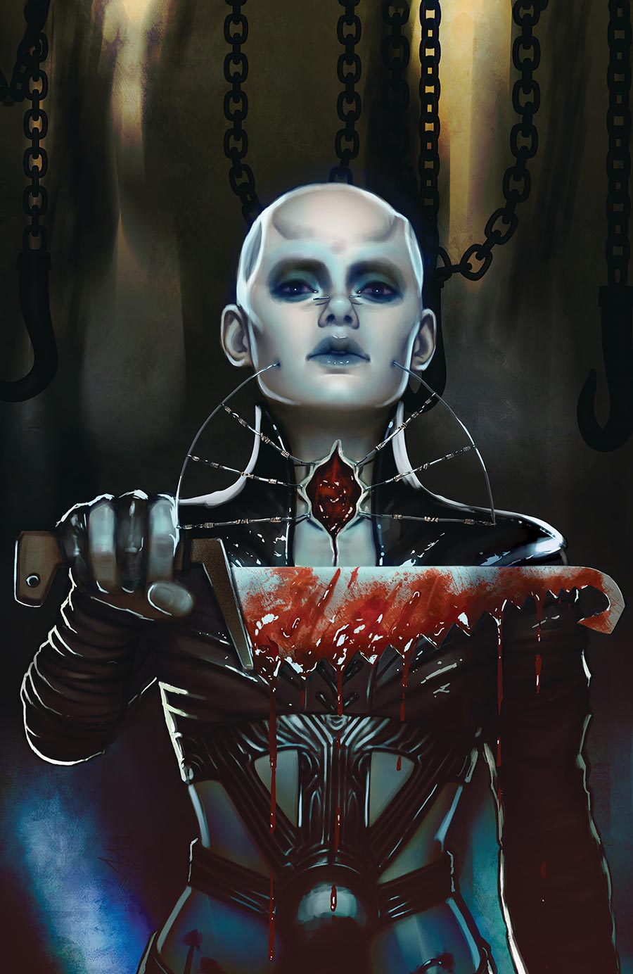 Clive Barkers Hellraiser Resurrections The Deep Gospel #1 (One Shot) Cover F Variant Rebeca Puebla Unlimited Virgin Cover