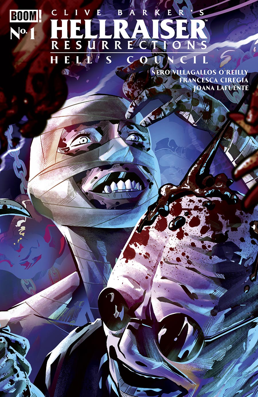 Clive Barkers Hellraiser Resurrections Hells Council #1 (One Shot) Cover B Variant Federico Sabbatini Cover