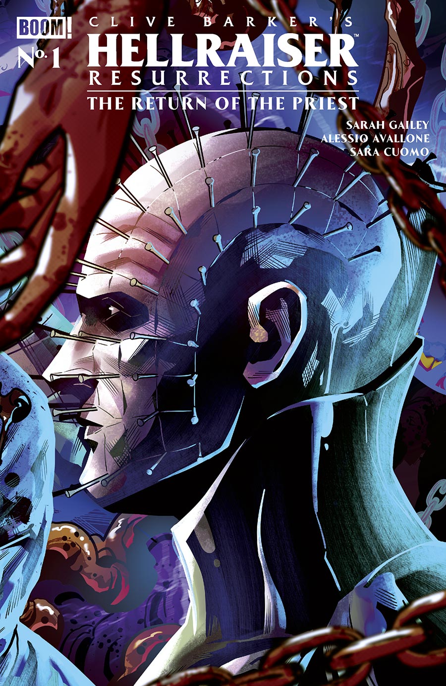 Clive Barkers Hellraiser Resurrections The Return Of The Priest #1 (One Shot) Cover B Variant Federico Sabbatini Cover
