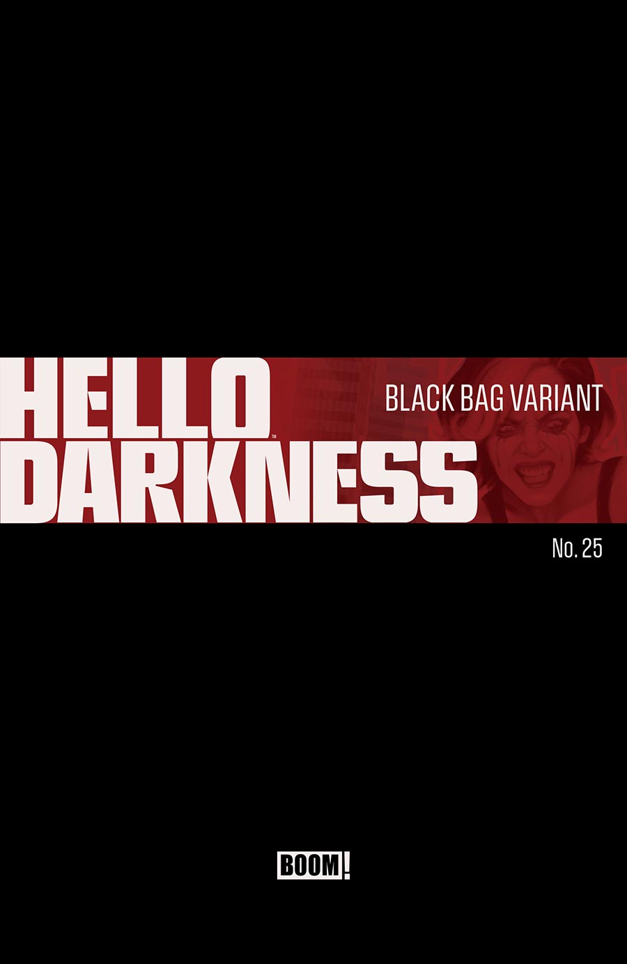 Hello Darkness #25 Cover D Variant Josh Hixson Black Bag Cover With Polybag