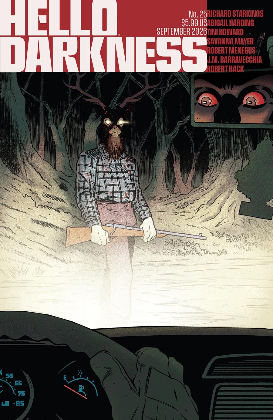 Hello Darkness #25 Cover I Variant Tyler Boss Reveal Cover