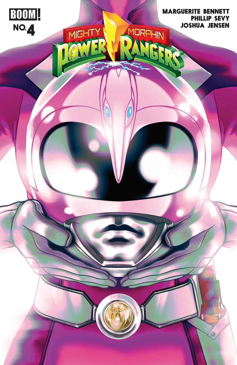 Mighty Morphin Power Rangers (BOOM Studios) Vol 2 #4 Cover J Variant Goni Montes Reveal Cover