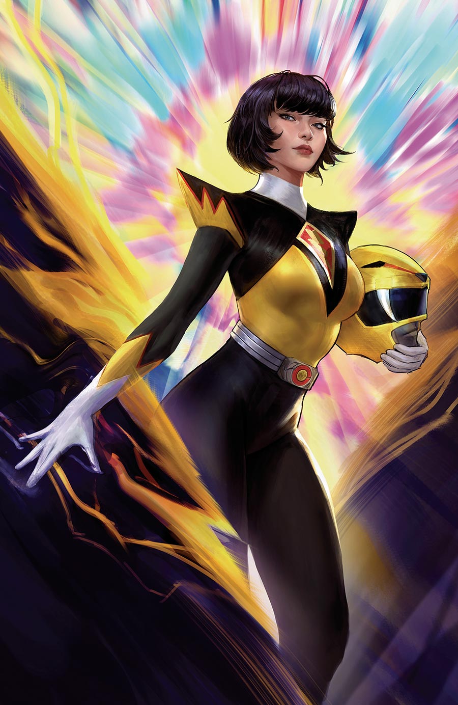 Power Rangers Unlimited #3 Cover H Incentive Justine Florentino Virgin Variant Cover
