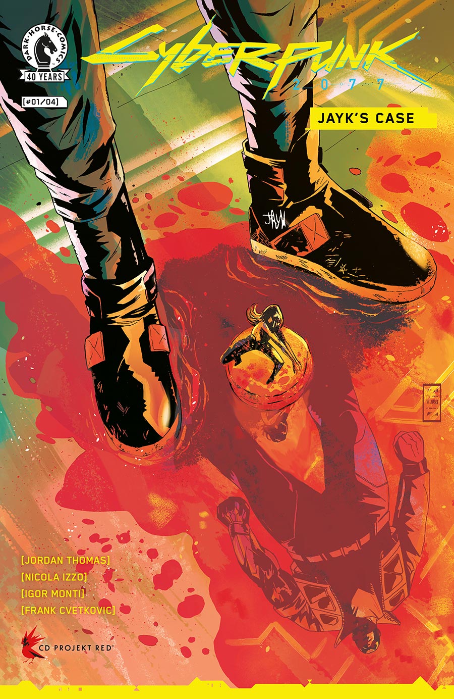 Cyberpunk 2077 Jayks Case #1 Cover A Regular Nicola Izzo Cover