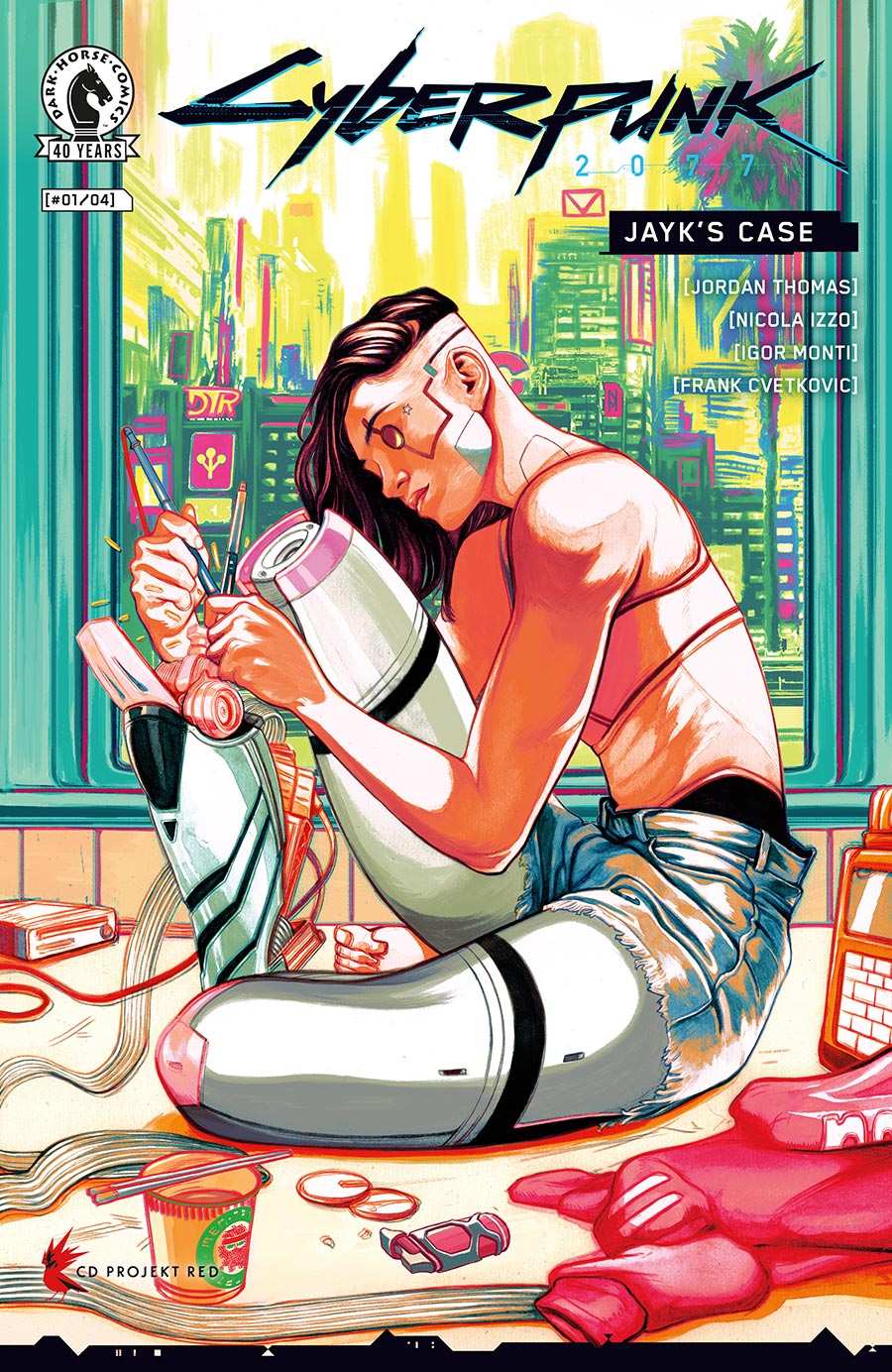 Cyberpunk 2077 Jayks Case #1 Cover D Variant Nimit Malavia Cover