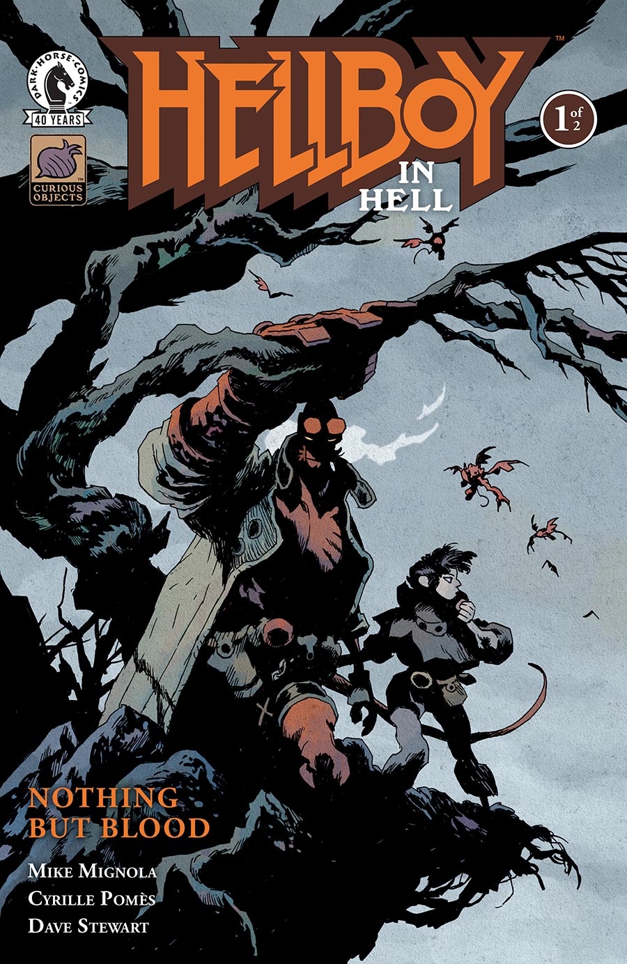 Hellboy In Hell Nothing But Blood #1 Cover A Regular Cyrille Pomes Cover