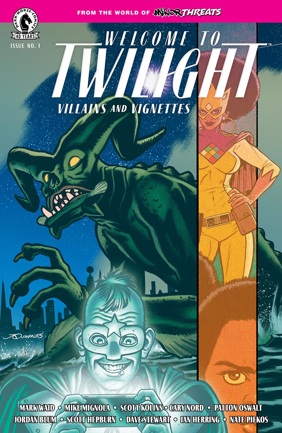 From The World Of Minor Threats Welcome To Twilight Villains And Vignettes #1 Cover B Variant Joe Quinones Cover