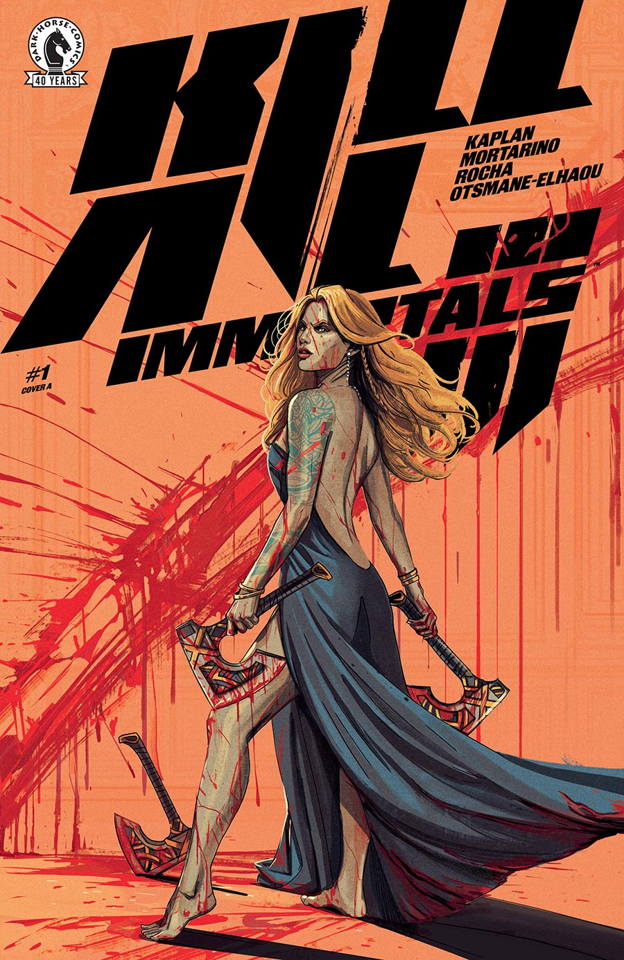 Kill All Immortals III #1 Cover A Regular Oliver Barrett Cover