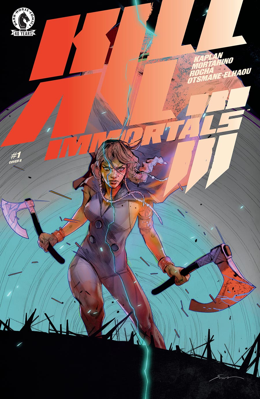 Kill All Immortals III #1 Cover B Variant Eliza Ivanova Cover