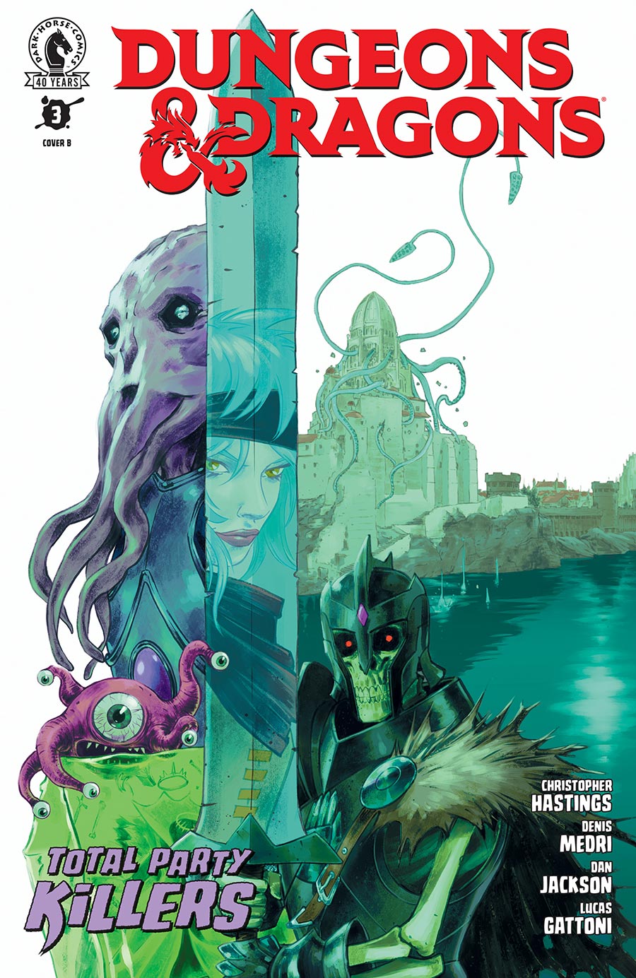 Dungeons & Dragons Total Party Killers #3 Cover B Variant Fernando Blanco Cover