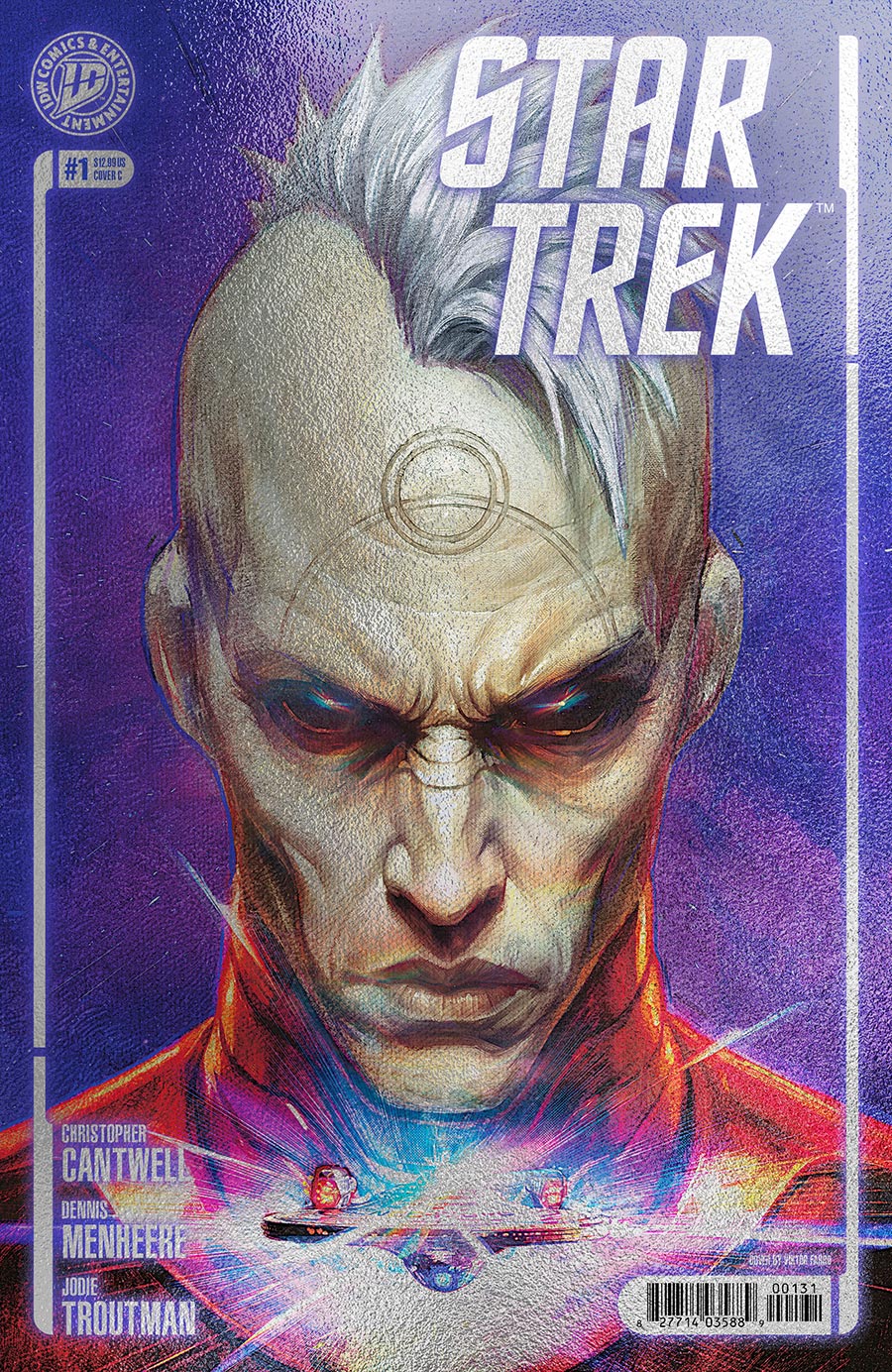 Star Trek (IDW) Vol 3 #1 Cover C Variant Viktor Farro Foil Cover