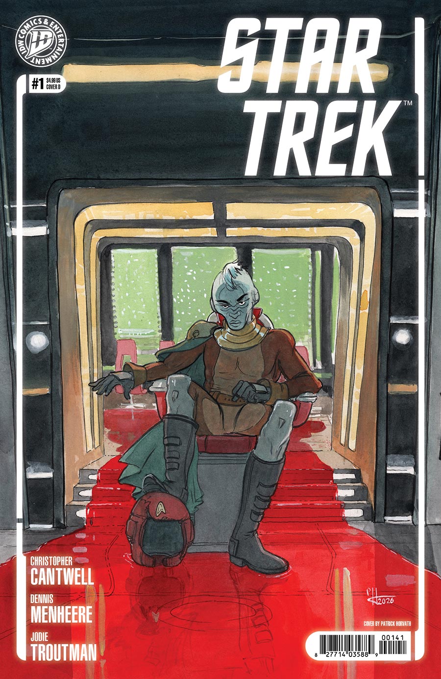 Star Trek (IDW) Vol 3 #1 Cover D Variant Patrick Horvath Cover