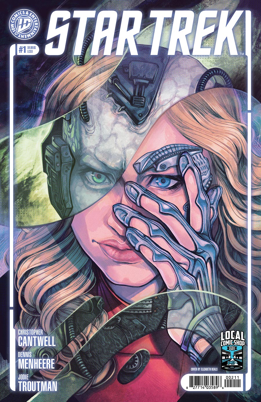 Star Trek (IDW) Vol 3 #1 Cover F Variant Elizabeth Beals LCSD Cover