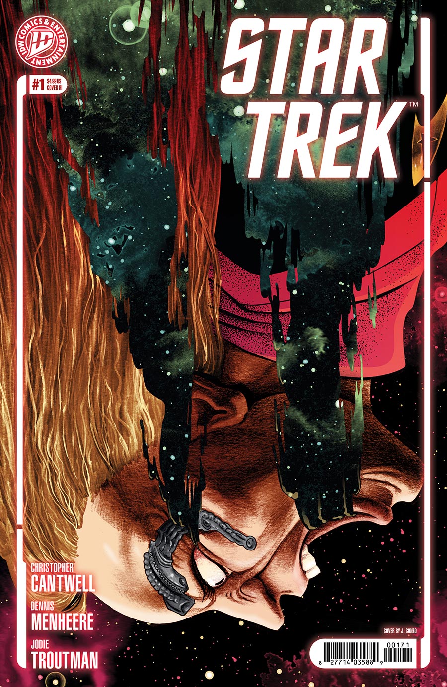 Star Trek (IDW) Vol 3 #1 Cover I Incentive J Gonzo Variant Cover