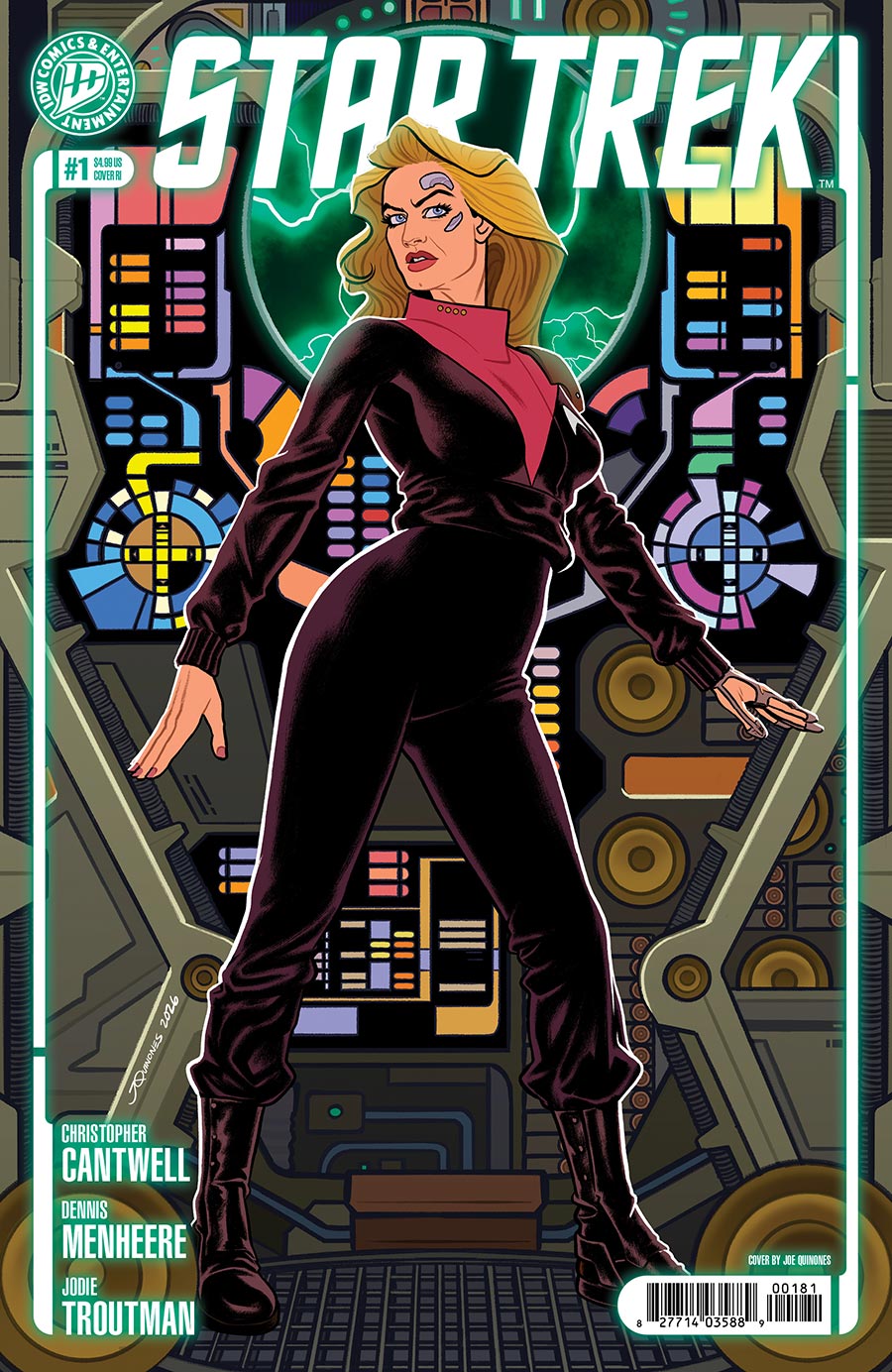 Star Trek (IDW) Vol 3 #1 Cover J Incentive Joe Quinones Variant Cover