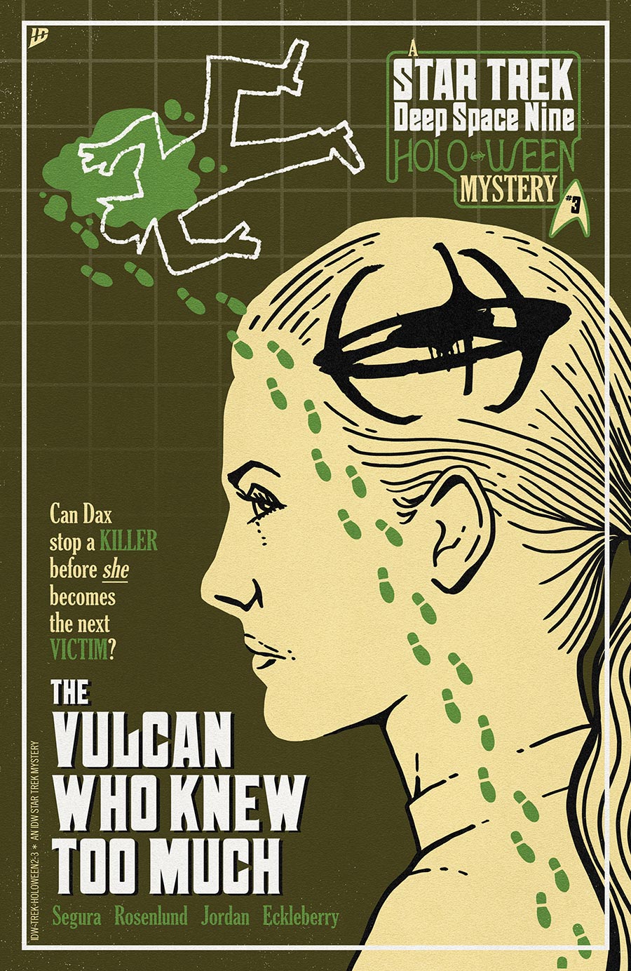 Star Trek Holo-Ween II #3 Cover B Variant JJ Lendl Cover
