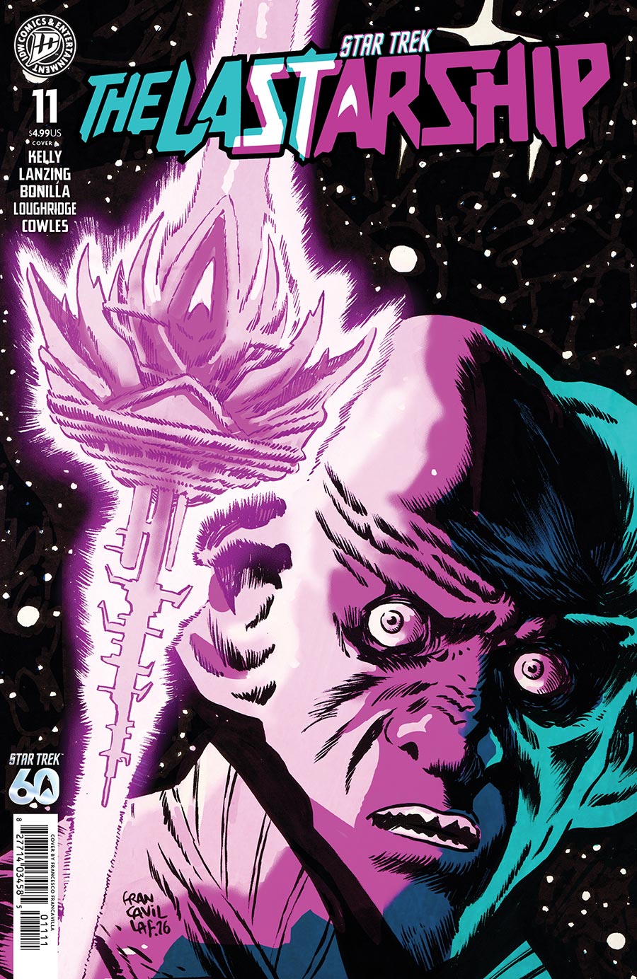 Star Trek The Last Starship #11 Cover A Regular Francesco Francavilla Cover