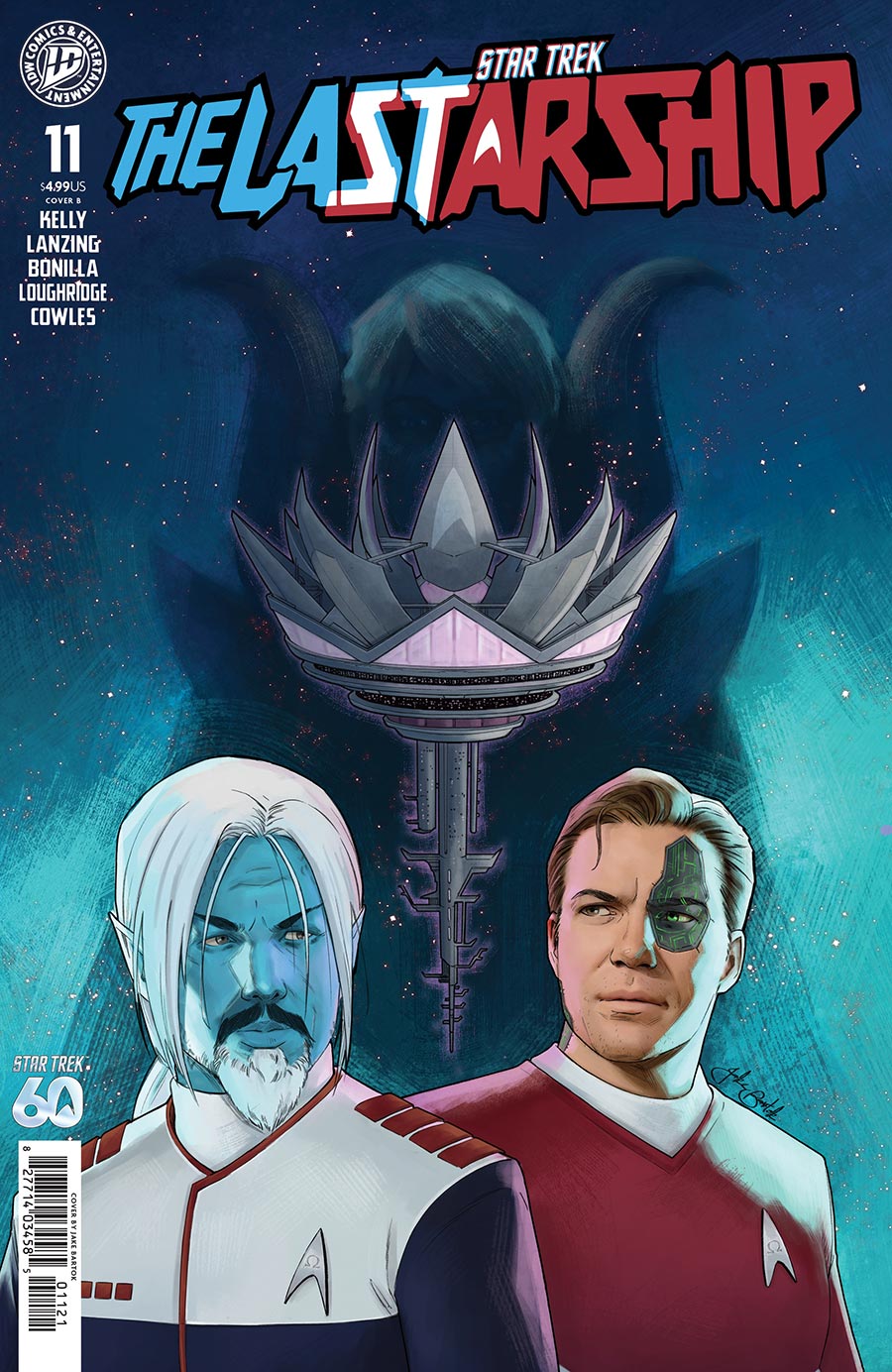 Star Trek The Last Starship #11 Cover B Variant Jake Bartok Cover