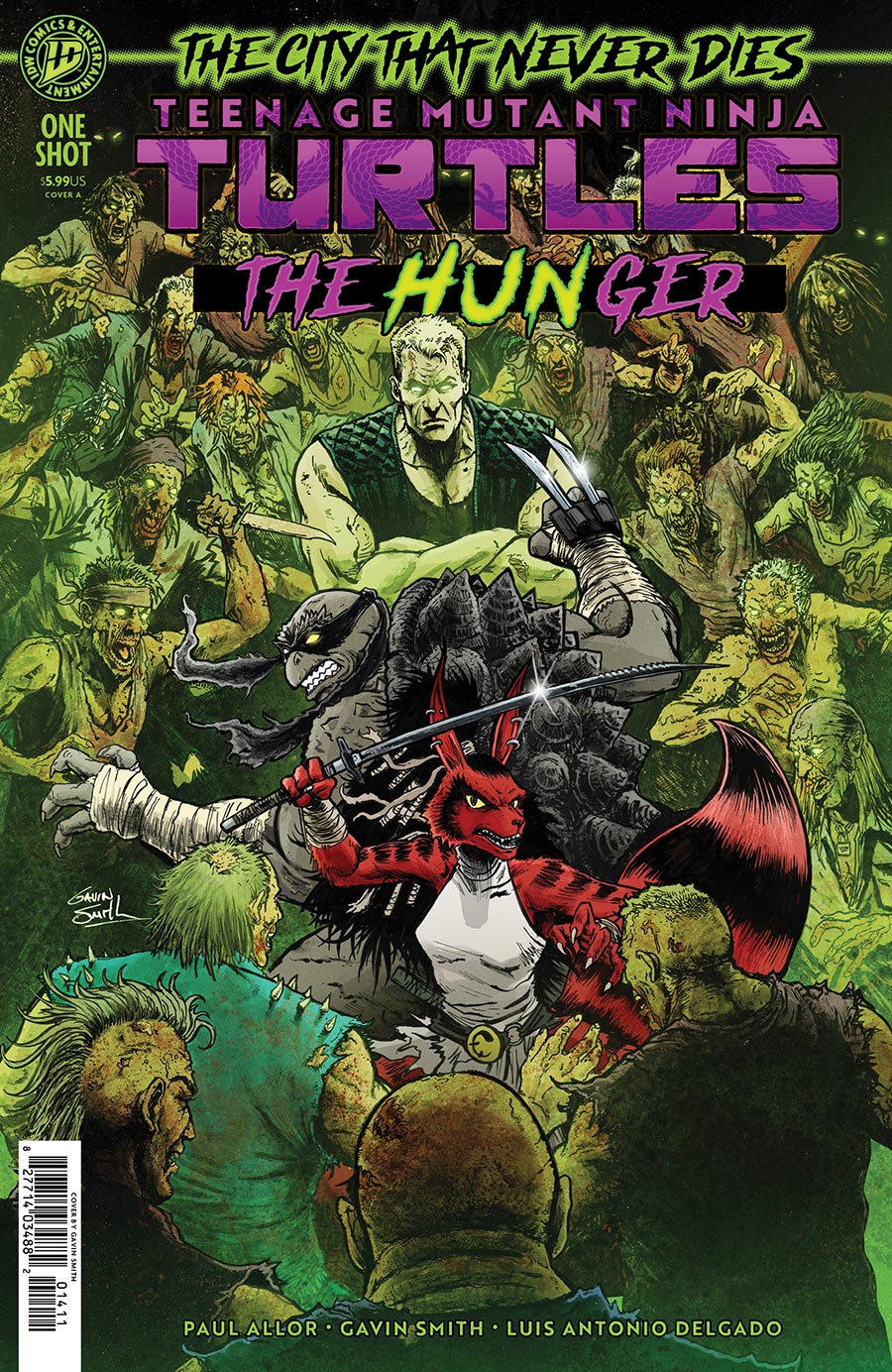 Teenage Mutant Ninja Turtles The Hunger #1 (One Shot) Cover A Regular Gavin Smith Cover
