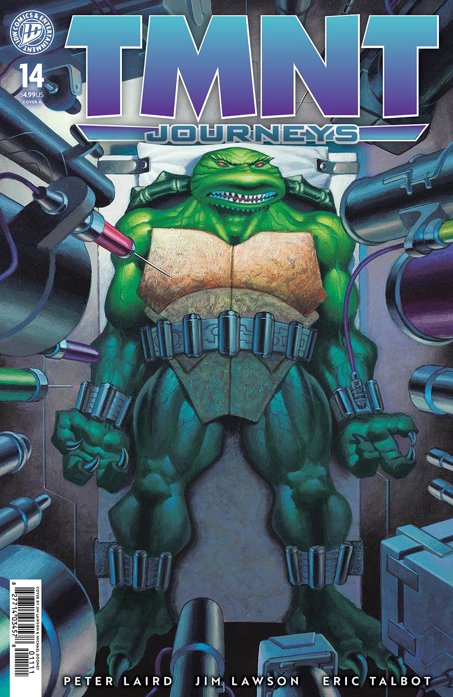 Teenage Mutant Ninja Turtles Journeys #14 Cover A Regular Michael Dooney & Jim Lawson Cover