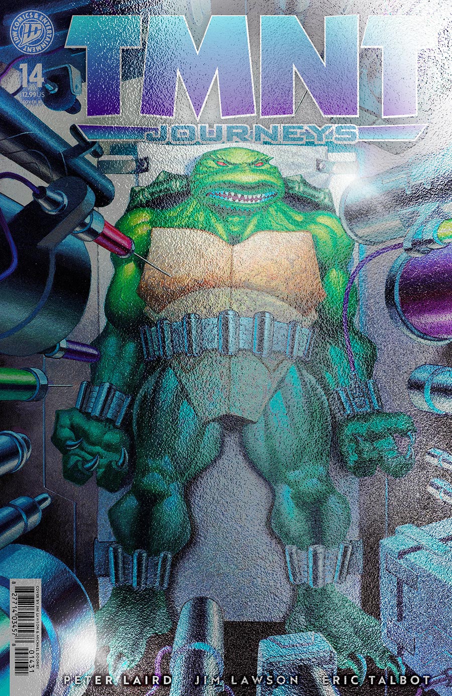 Teenage Mutant Ninja Turtles Journeys #14 Cover C Incentive Michael Dooney & Jim Lawson Foil Cover