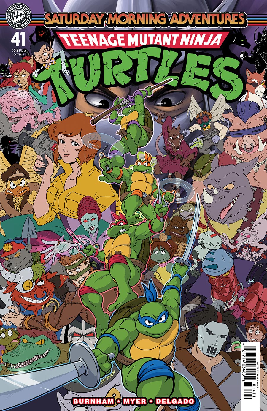 Teenage Mutant Ninja Turtles Saturday Morning Adventures Continued #41 Cover A Regular Sarah Myer Cover