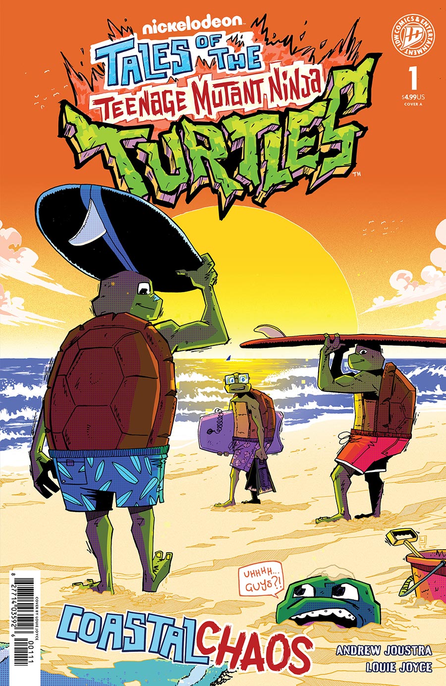 Tales Of The Teenage Mutant Ninja Turtles Coastal Chaos #1 Cover A Regular Louie Joyce Cover