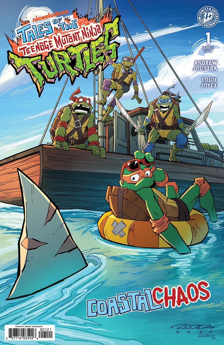Tales Of The Teenage Mutant Ninja Turtles Coastal Chaos #1 Cover B Variant Khary Randolph Cover