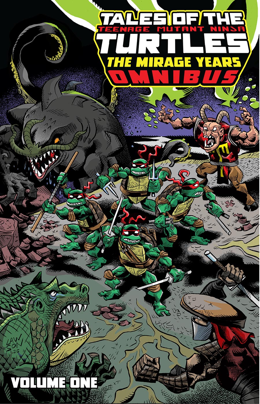 Tales Of The Teenage Mutant Ninja Turtles The Mirage Years Omnibus Vol 1 HC