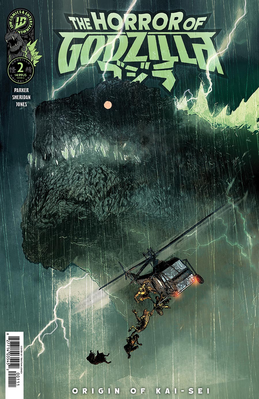 Horror Of Godzilla #2 Cover A Regular Tristan Jones Cover (Kai-Sei Era)