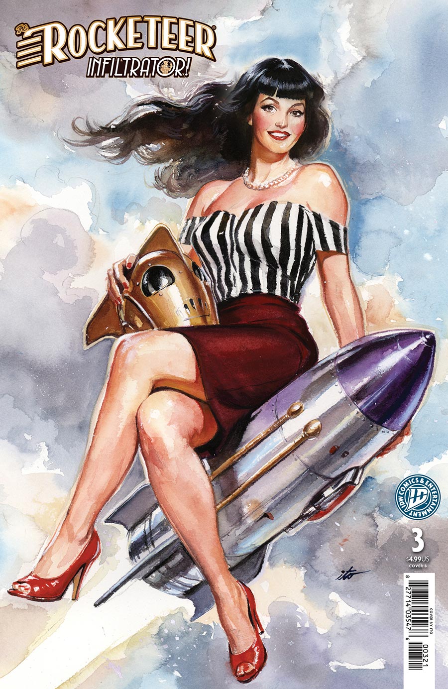 Rocketeer Infiltrator #3 Cover B Variant Ito Cover
