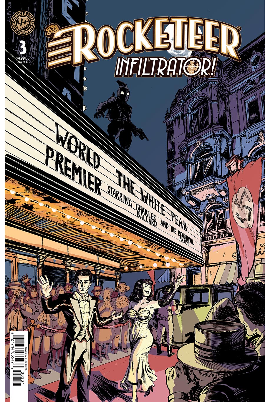Rocketeer Infiltrator #3 Cover C Incentive Victor Alpi Variant Cover