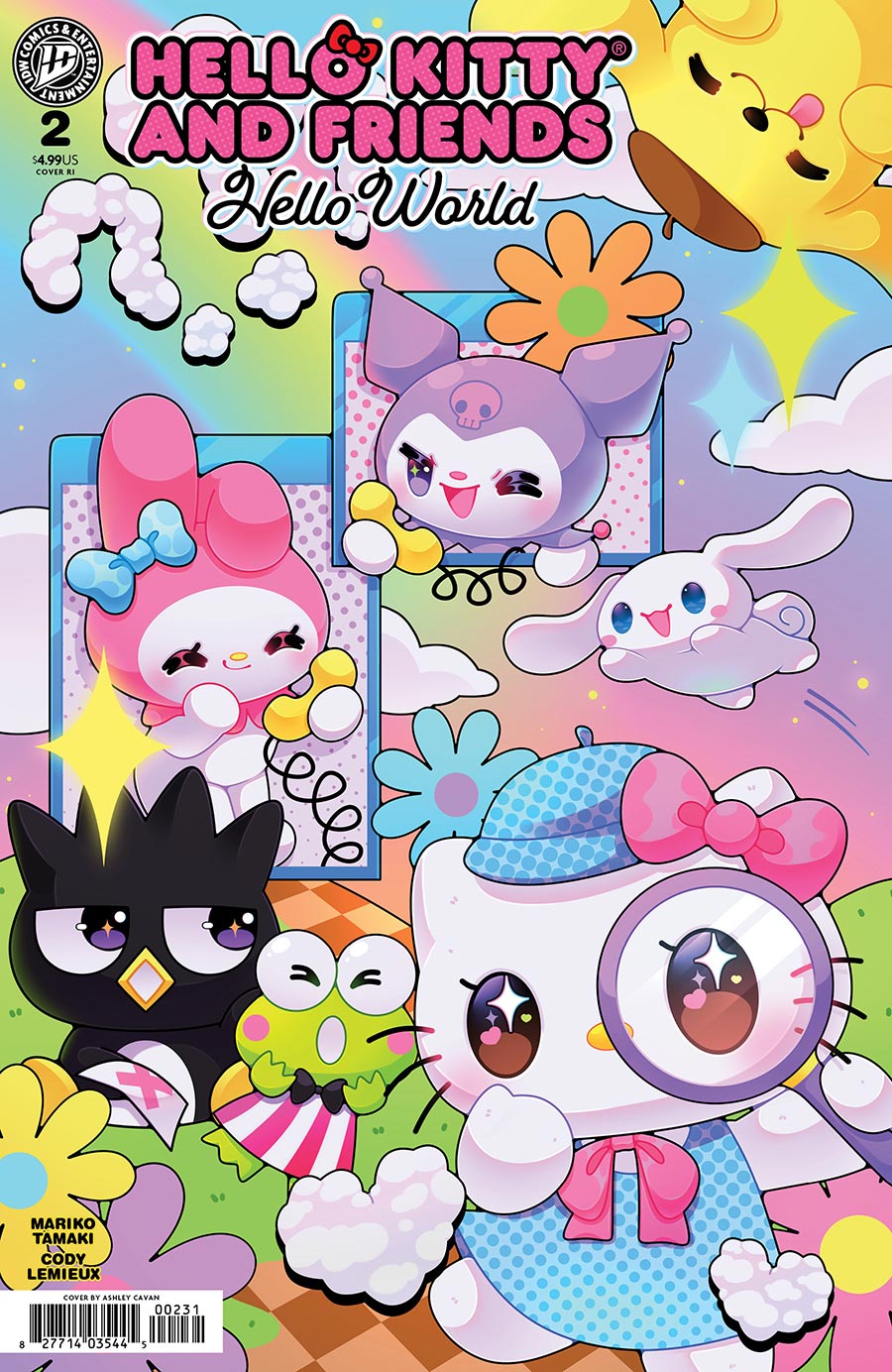 Hello Kitty And Friends Hello World #2 Cover C Incentive Ashley Cavan Variant Cover