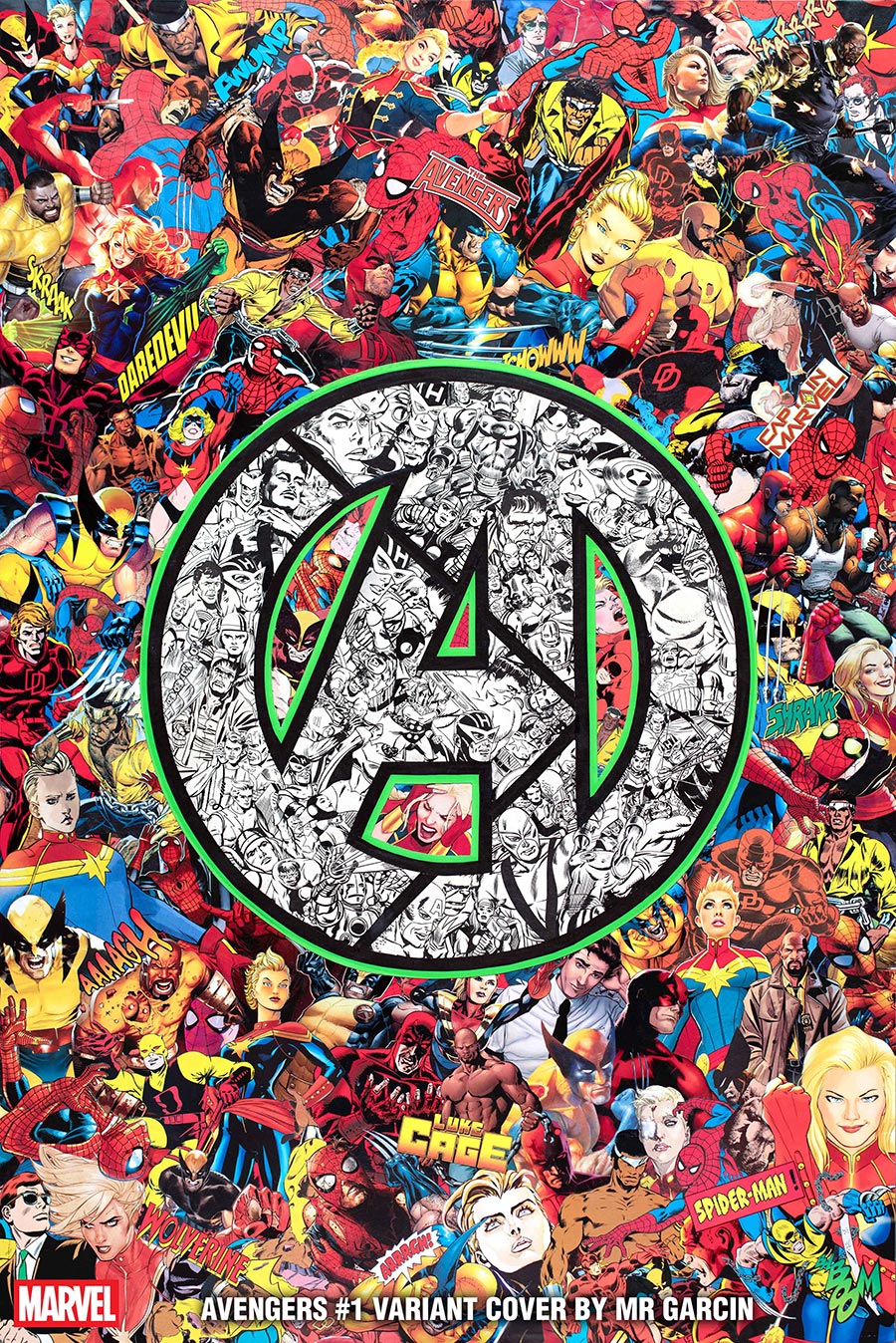 Avengers Vol 9 #1 Cover E Variant Mr Garcin Cover
