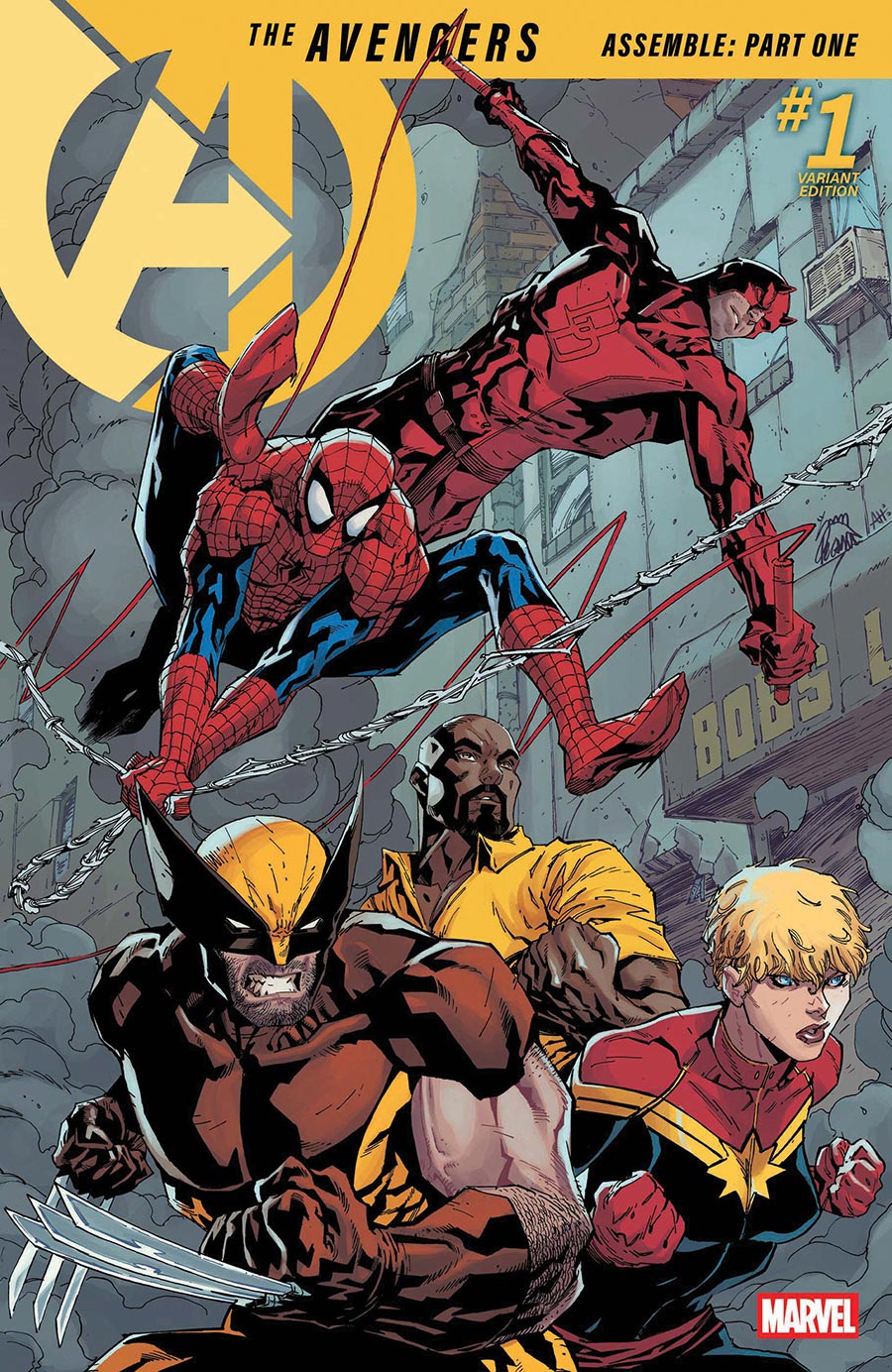 Avengers Vol 9 #1 Cover J Incentive Ryan Stegman Variant Cover