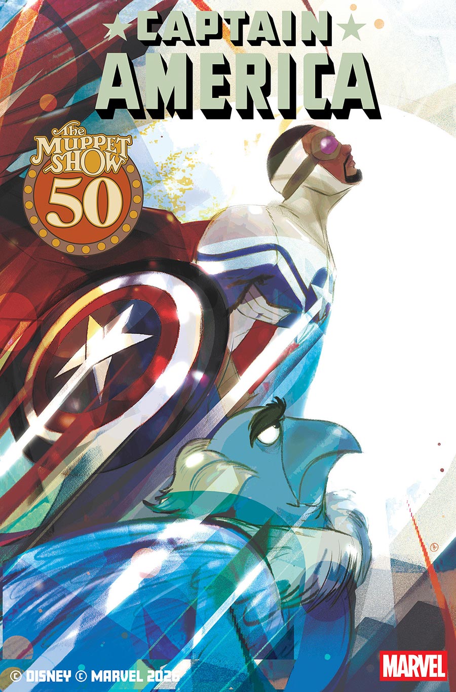 Captain America Vol 11 #15 Cover C Variant Nicoletta Baldari Muppets Cover (Armageddon Tie-In)