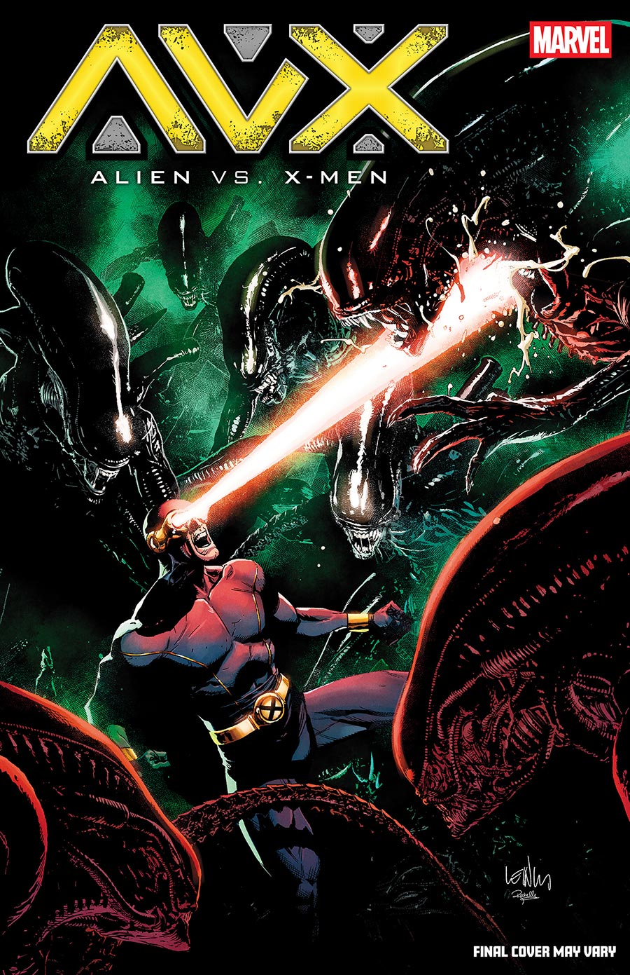 Alien vs X-Men #1 Cover C Variant Leinil Francis Yu Cover